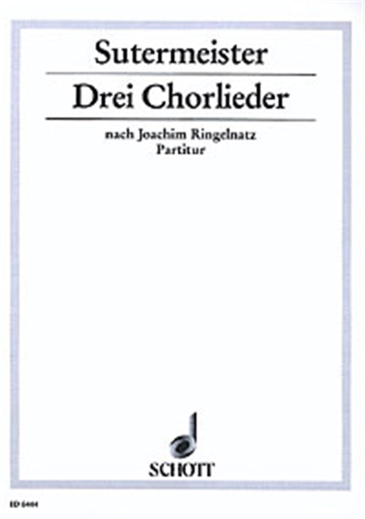 Drei Chorlieder
